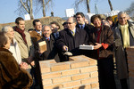 Viel Prominenz bei der HAKOAH-Grundsteinlegung