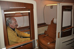 First class passenger in the A-380