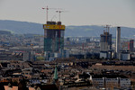Neue Hochh�user ver�ndern die Skyline von Z�rich-West
